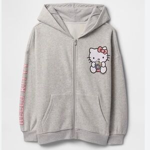NEW Hello Kitty Zip Up Hoodie Kids Size XL